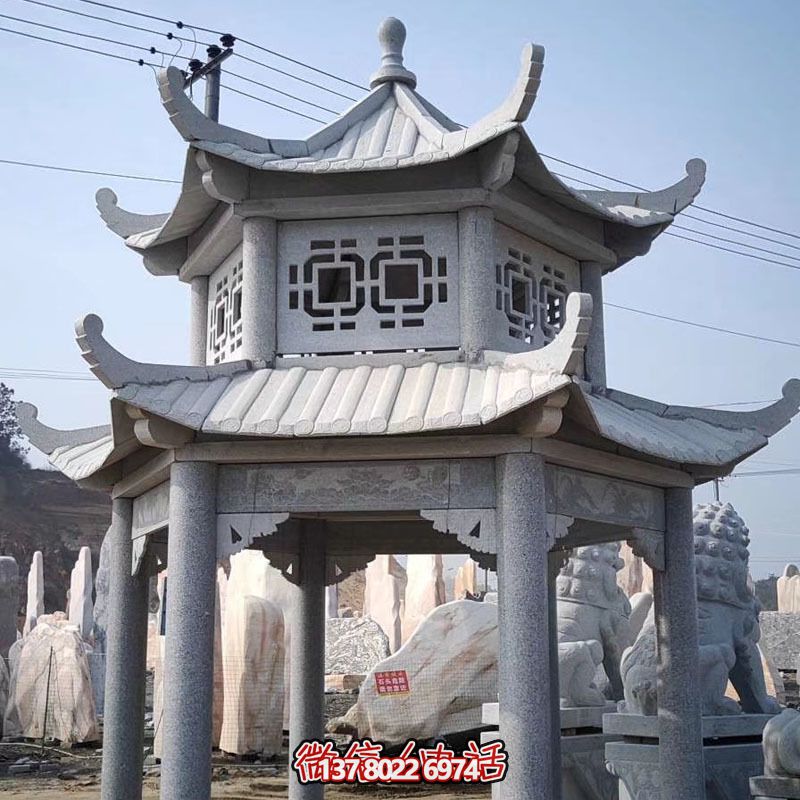雙層仿古建涼亭,裝點花園、廣場,增添雕塑藝術氣息 雙層仿古建涼亭,裝點花園、廣場,增添雕塑藝術氣息