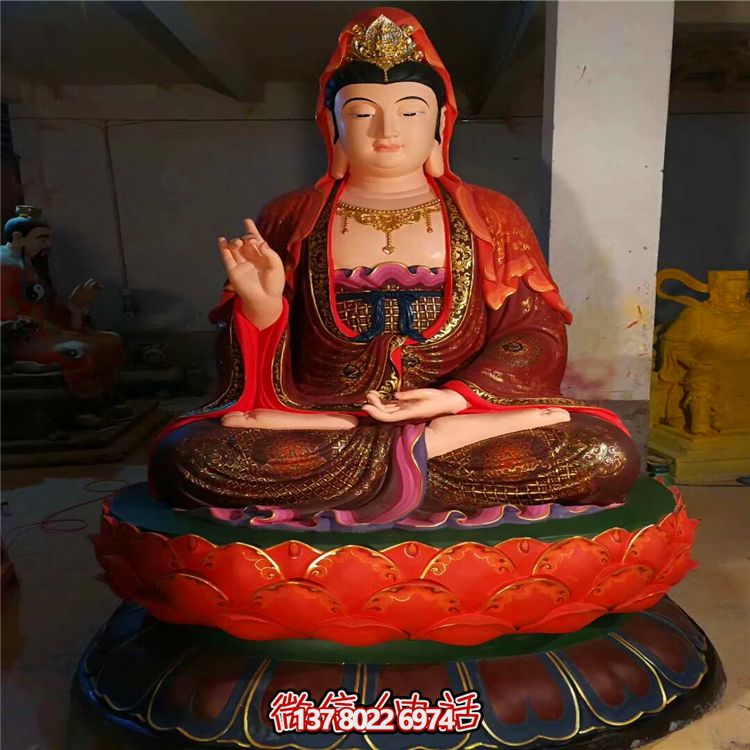 巨型彩繪觀音玻璃鋼雕塑——點(diǎn)綴景區(qū)與寺廟 巨型彩繪觀音玻璃鋼雕塑——點(diǎn)綴景區(qū)與寺廟