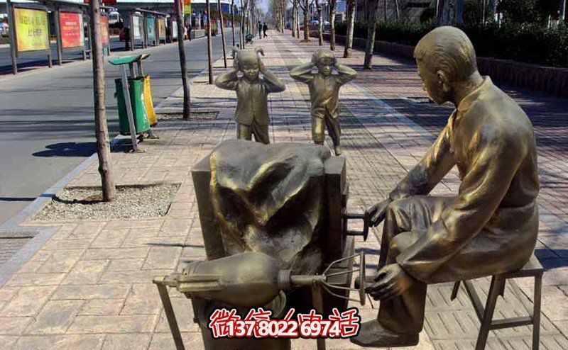 新穎的玻璃鋼雕塑，帶你感受傳統民俗文化