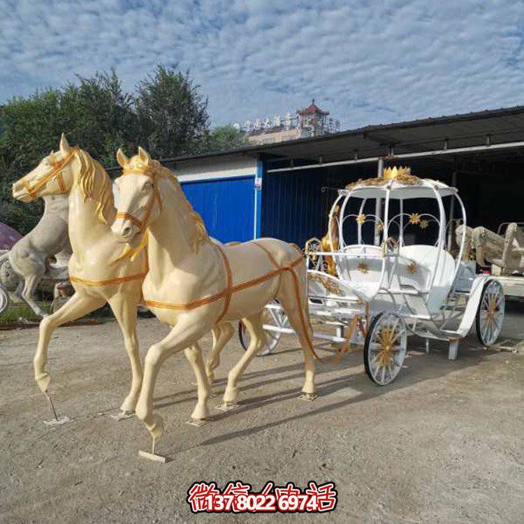 玻璃鋼仿真動物馬車，讓您的公園和游樂場更具吸引力