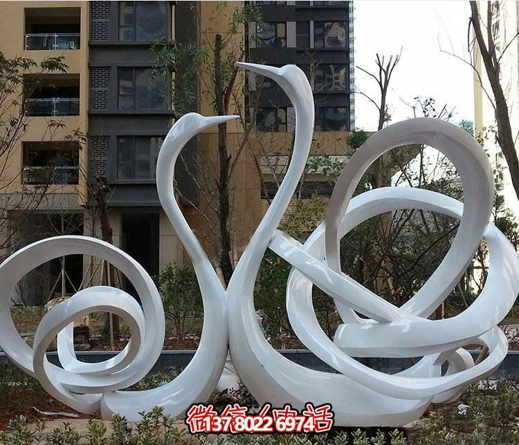創意天鵝雕塑,為公園和小區帶來抽象的藝術氛圍 創意天鵝雕塑,為公園和小區帶來抽象的藝術氛圍
