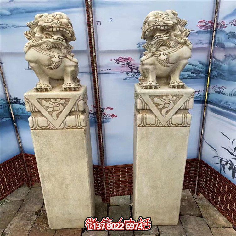 精美石雕擺件，裝點家中庭院