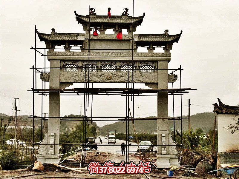 古風(fēng)石牌坊,引領(lǐng)鄉(xiāng)村建筑新潮流 古風(fēng)石牌坊,引領(lǐng)鄉(xiāng)村建筑新潮流