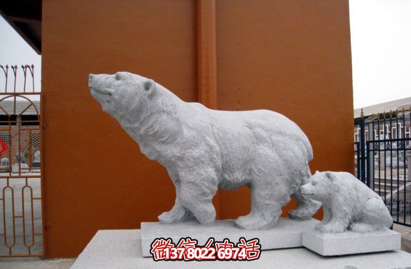 創意北極熊玻璃鋼雕塑 創意北極熊玻璃鋼雕塑
