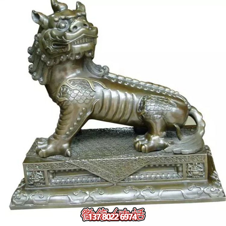 小型不銹鋼神麒麟雕塑,裝點(diǎn)庭院 小型不銹鋼神麒麟雕塑,裝點(diǎn)庭院
