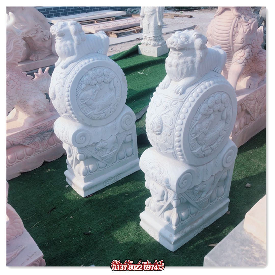 精美石雕獅子雕塑,裝點精致庭院 精美石雕獅子雕塑,裝點精致庭院