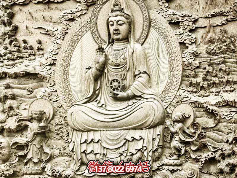 石雕觀音釋放靈氣增添景區魅力 石雕觀音釋放靈氣增添景區魅力