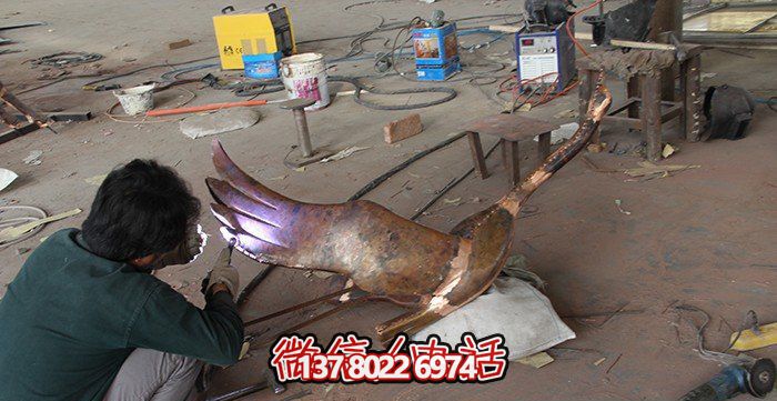 大雁公園動物銅雕鑄造雕塑 大雁公園動物銅雕鑄造雕塑
