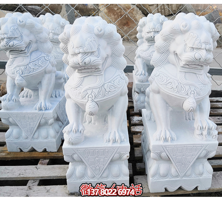 天安門獅子，漢白玉中式傳統(tǒng)北方石獅子